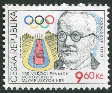 (1996) MiNr. 105 ** - Tschechische Rep. - 100 Jahrestag der ersten modernen Olympischen Spiele