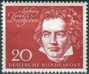 (1959) MiNr. 317 ** - Deutschland - Eröffnung der Beethovenhalle Bonn