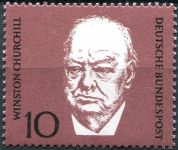 (1968) MiNr. 554  ** - Německo - Sir Winston Churchill (1874-1965)