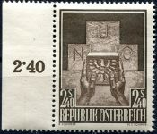 (1956) MiNr. 1025 ** - Österreich - Beitritt Österreichs zu den Vereinten Nationen