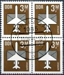 (1984) MiNr. 2868 - O - DDR - 4-bl - letecké známky (III.)