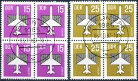 (1987) MiNr. 3128 - 3129 - O - DDR - 4-bl - Flugmarken (V.)