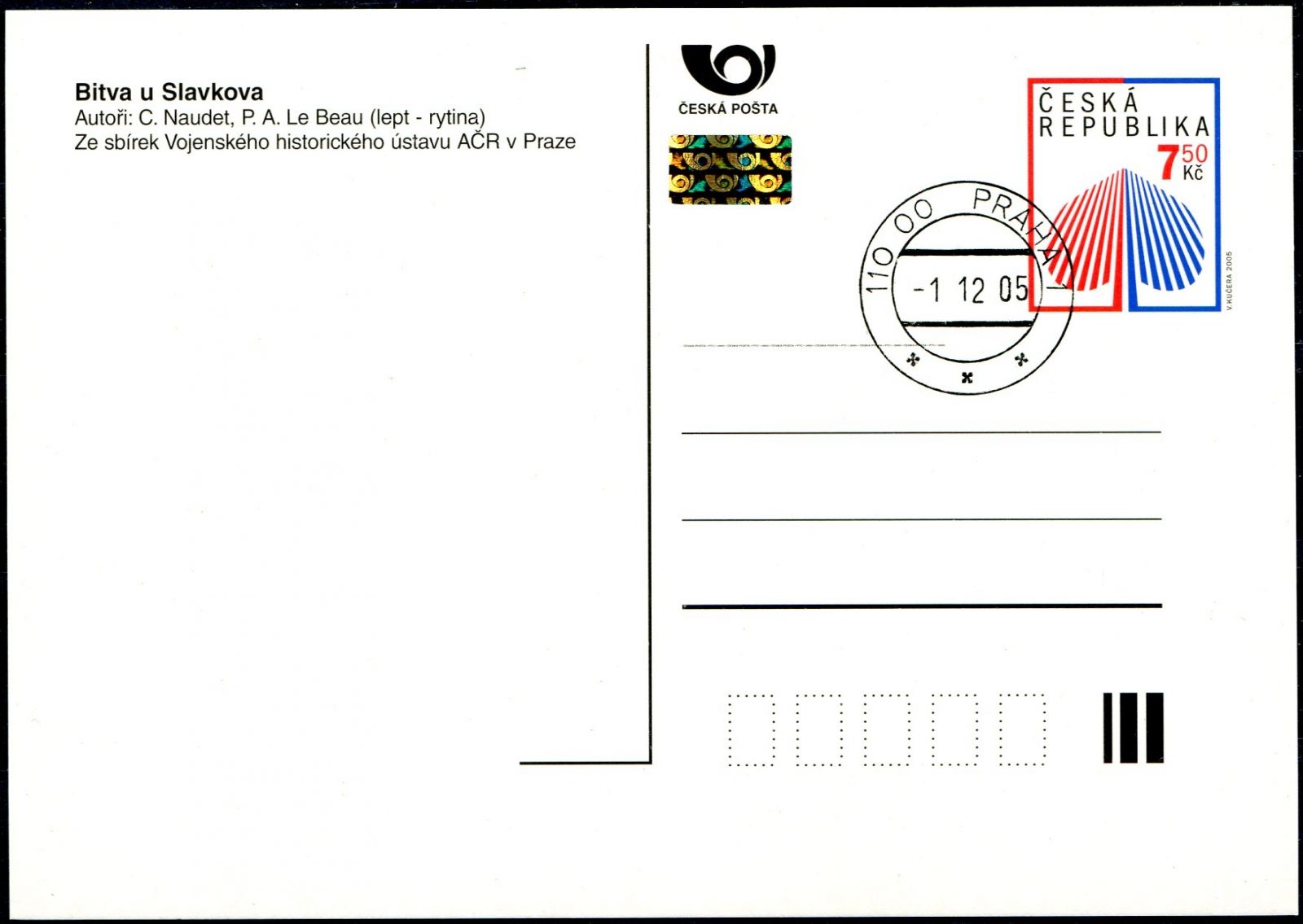 (2005) CPH 2 - O - 7,50,-Kč - Lipový list - 4 pohlednice