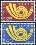 (1973) MiNr. 994 - 995 ** - Švýcarsko - Europa 1973
