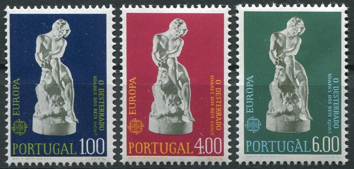 (1974) MiNr. 1231 - 1233 ** - Portugalsko - emise EUROPA - Cept