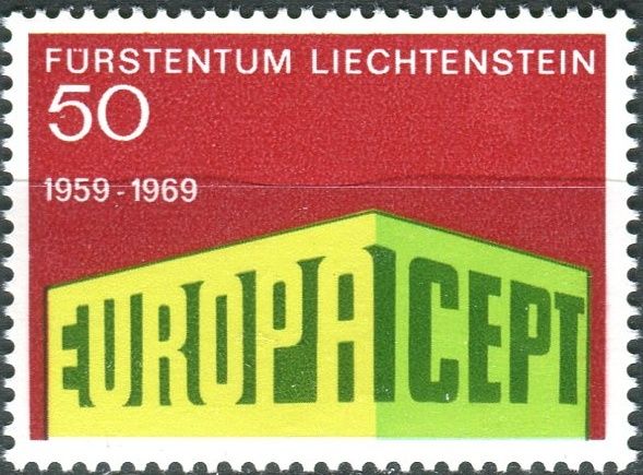 (1969) MiNr. 507 ** - Lichtenštejnsko - Europa