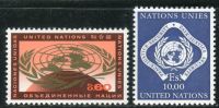 (1970) MiNr. 9 - 10 ** - OSN Ženeva - OSN znak