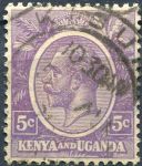 (1922) Gi. 77 / MiNr. 2 - O - Kenia und Uganda - König Georg V.