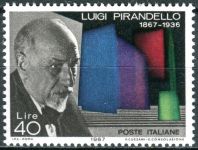 (1967) MiNr. 1234 ** - Italien - 100. Geburtstag von Luigi Pirandello