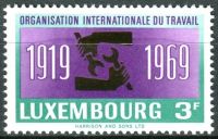 (1969) MiNr. 792 - ** - Lucembursko - 50 let Mezinárodní organizace práce (ILO)