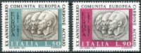 (1971) MiNr. 1333 - 1334 ** - Itálie - 20 let Evropské společenství uhlí a oceli (Montanunion)
