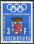 (1971) MiNr. 826 - ** - Lucembursko - 71. zasedání Mezinárodního olympijského výboru v Lucemburku