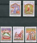 (1974) MiNr. 893 - 897 - ** - Lucembursko - 50 let charitativní známky - Charita: Miniatury