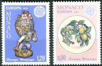 (1976) MiNr. 1230 - 1231 ** - Monako - Europa: Řemesla