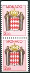 (1988) MiNr. 1850 ** - Monako - SP - erb - Do + Du