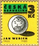 (1995) MiNr. 68 ** - Tschechische Republik - Osvobozené divadlo - Jan Werich