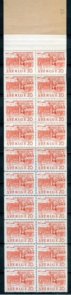 (1963) MiNr. 511 D ** - Švédsko - ZS - Historické stavby (II)
