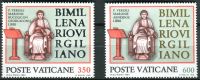 (1981) MiNr. 783 - 784 ** - Vatican - 2000. Todestag von Publius Vergilius Maro