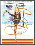 (1992) MiNr. 3553 - Block 127 - O - Kuba - Letní olympijské hry, Barcelona: Sport a sportovní areály