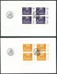 (1974) FDC 846 - 849 - 4-bl - Švédsko - Mezinárodní výstava poštovních známek STOCKHOLMIA '74 (II)