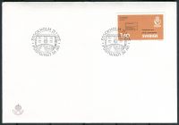 (1975) FDC 891 - Švédsko - 50 let švédské poštovní kontroly