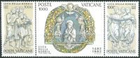 (1982) MiNr. 805 - 807 ** - Vatican - 500. Todestag des Bildhauers Luca della Robbia