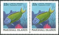 (1988) MiNr. 154 D ** - Marshall-Inseln - 2-er - Fische