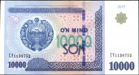 Uzbekistán (P 84) - 10.000 Sum (2017) - UNC
