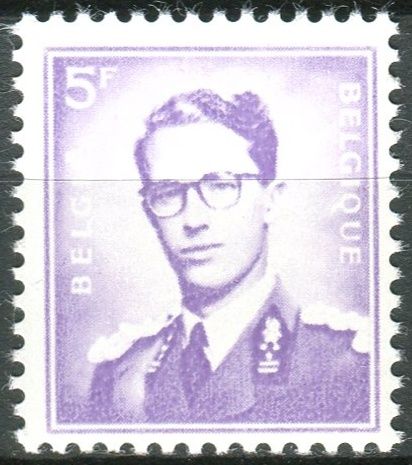 (1967) MiNr. 1076 ** - Belgie - Král Baudouin