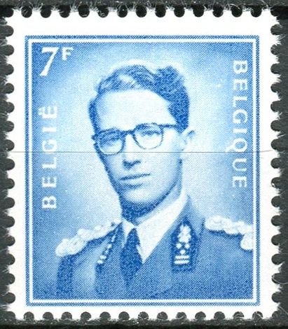 (1967) MiNr. 1197 ** - Belgie - Král Baudouin