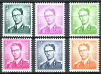 (1972) MiNr. 1126 - 1134 ** - Belgie - Král Baudouin