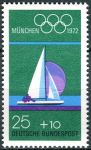 (1972) MiNr. 720 ** - Německo - Letní olympijské hry, Mnichov (IV) - plachtění