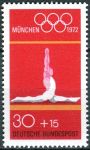 (1972) MiNr. 721 ** - Německo - Letní olympijské hry, Mnichov (IV) - Gymnastika