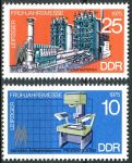 (1975) MiNr. 2023 - 2024 ** - DDR - Lipský jarní veletrh