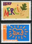(2003) MiNr. 3679 - 3680 ** - Frankreich - Grußmarken