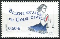 (2004) MiNr. 3788 ** - Frankreich - 200 Jahre Zivilgesetzbuch