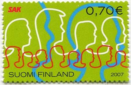 (2007) Nr. 1839 ** - Finnland - 100 Jahre Zentralorganisation der Finnischen Gewerkschaften