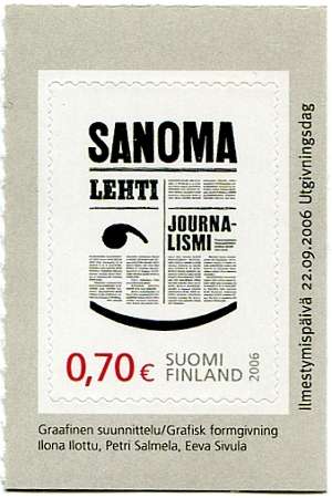 (2006) MiNr. 1820 ** - Finnland - 100 Jahre Jungfinnischer Journalistenverband