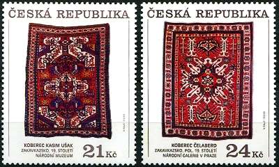 (2010) MiNr. 627-628 ** - Tschechischen Republik - Teppiche