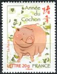 (2007) MiNr. 4210 ** - Francie - Čínský Nový rok: Rok prasete
