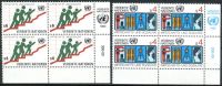 (1980) MiNr. 14 - 15 ** - UNO Wien - 4-er - Wirtschafts- und Sozialrat der Vereinten Nationen