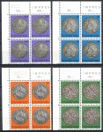 (1981) MiNr. 1025 - 1028 - ** - Lucembursko - 4-bl - Kultura: mince 17. a 18. století