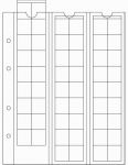 OPTIMA mincovní listy - 54 polí na mince do ø 20 mm
