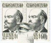 (1970) MiNr. 1940 ** (DV 14/2, sp) - Tschechoslowakei - V. I. Lenin