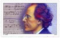 (2010) Nr. 2868 ** - Österreich - 150. Geburtstag von Gustav Mahler