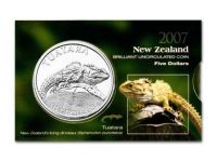 (2007) 5$ - Neuseeland - Tuatara (UNC) - Postausgabe
