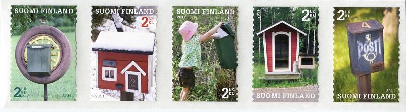 (2011) Nr. 2080 - 2084 ** - Finnland - Mailbox