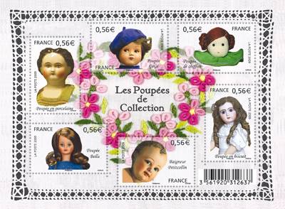 (2009) Nr. 4757-4762 ** - Frankreich - BLOCK 111 - Sammeln Puppen