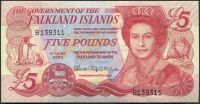 Falklandy (P 17) - 5 pounds (2005) - UNC