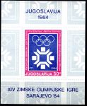 (1983) MiNr. 2013 ** BLOCK 22 - Jugoslawien - Olympische Winterspiele, Sarajevo